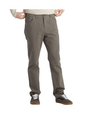 Free fly canvas co op men’s straight leg pant olive green 34/30